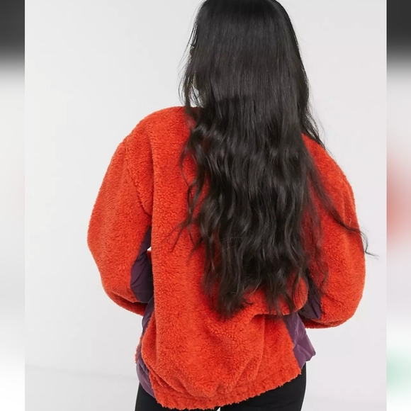 Free People Rivington Sherpa Jacket Small - Picture 3 of 5